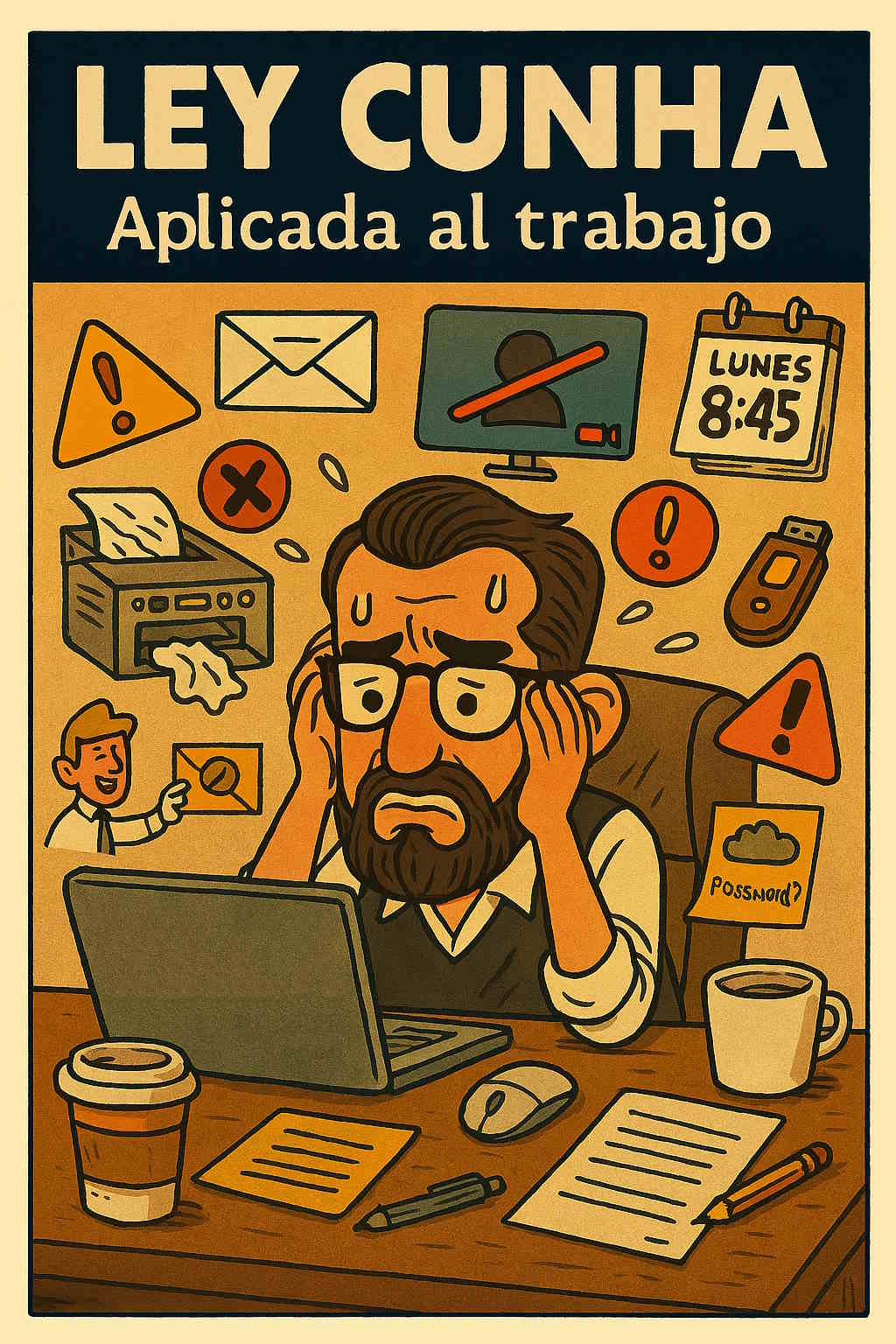 Ley de Cunha aplicada a Trabajo y Oficina